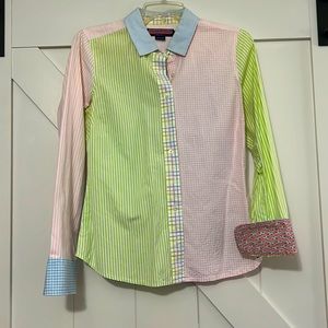 Vineyard Vines paneled button down